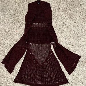 Long Cardigan Vest Rue21